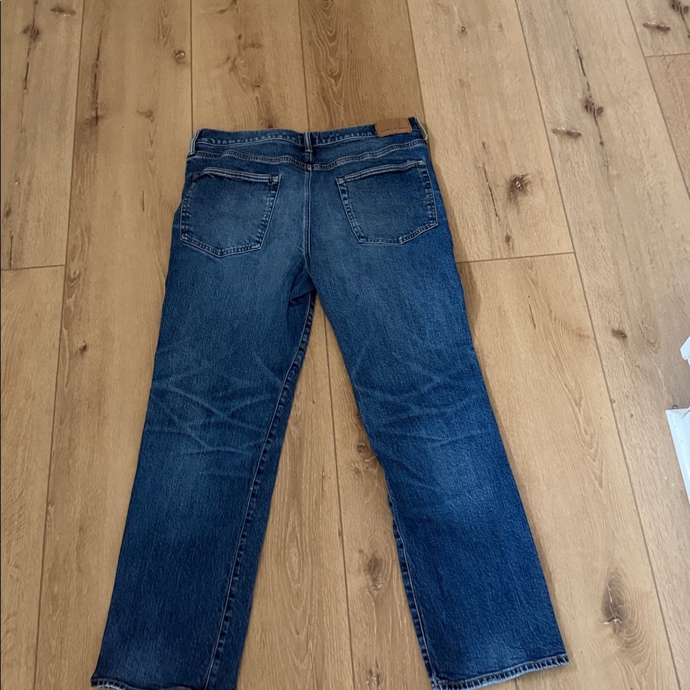 American Eagle Outfitters Dark Blue Jeans - Picture 7 of 8